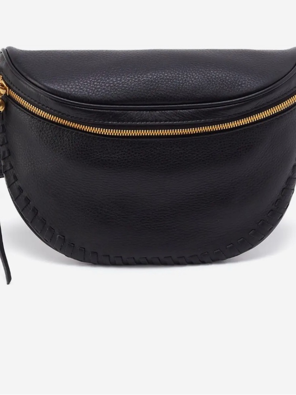 Hobo Juno belt bag whipstitch detailing